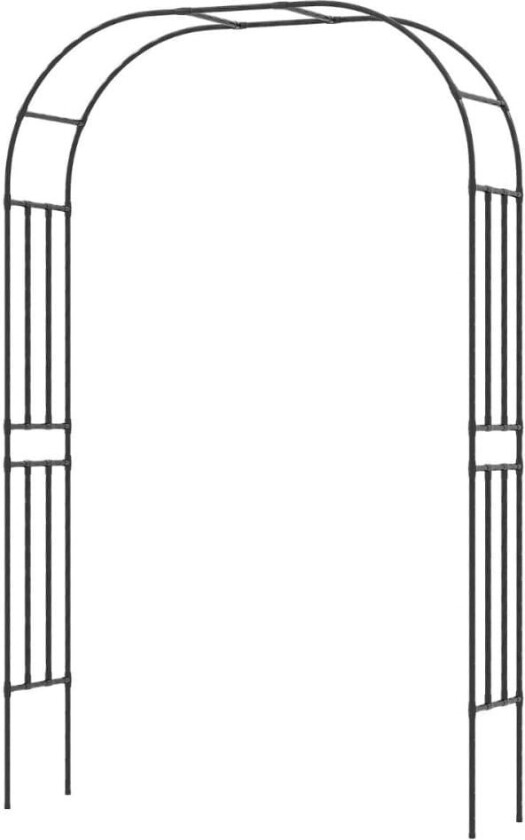 Metal Rose Arch Trellis for klatreplanter Tendril Arch Stor dekorativ bue