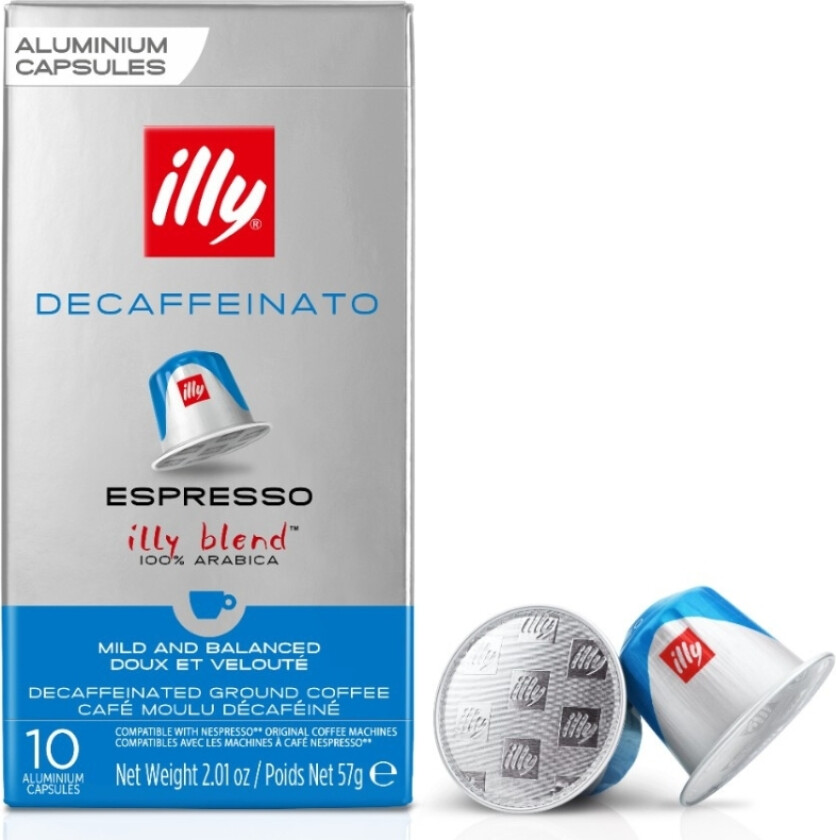 Nespresso Decaf Koffeinfri Kapsler 10 Stk.