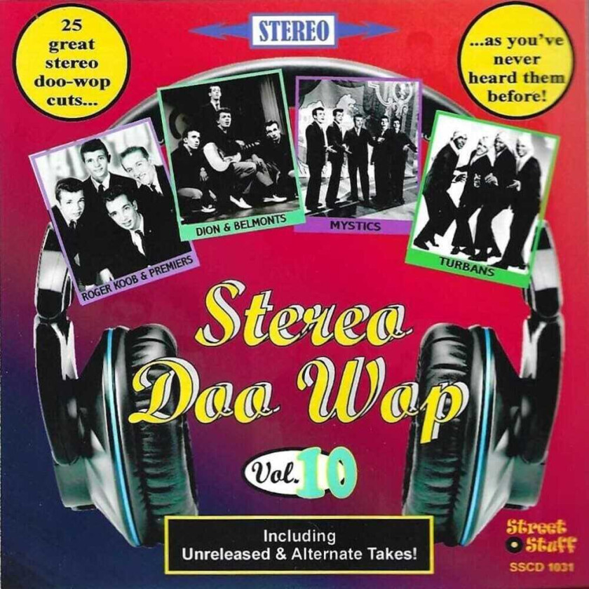 Diverse Artister Stereo Doo Wop 10 CD