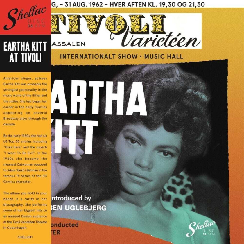 Eartha Kitt Eartha Kitt Live At The Tivoli LP/Vinyl
