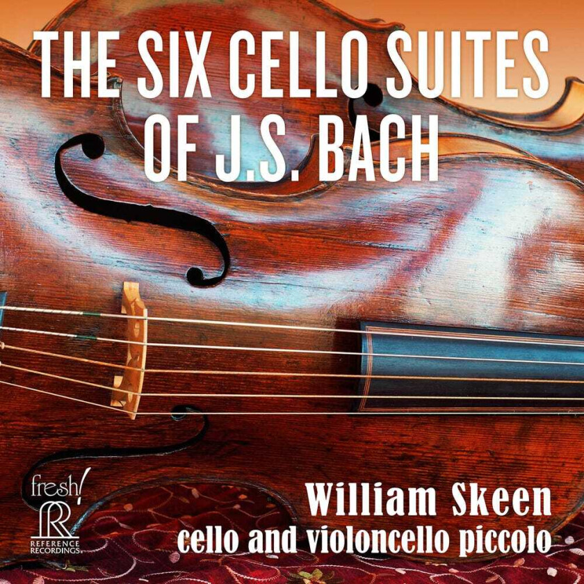 William Skeen Six Cello Suites Of J.s. Bach CD