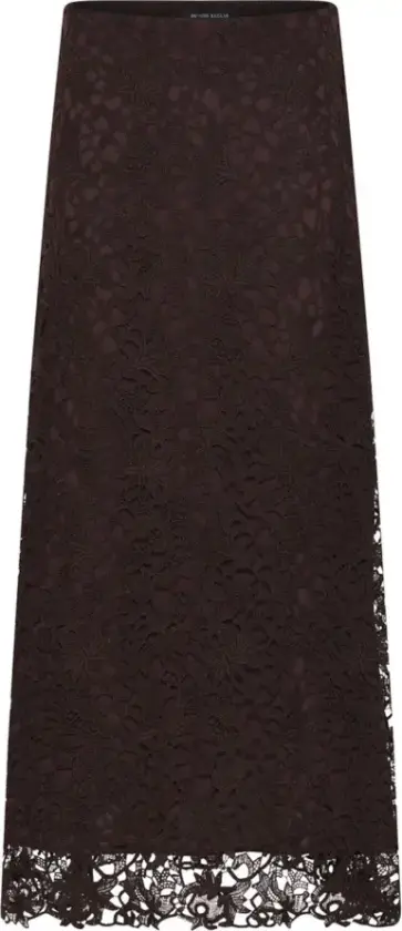 Dame, Skjørt, Brun, XS