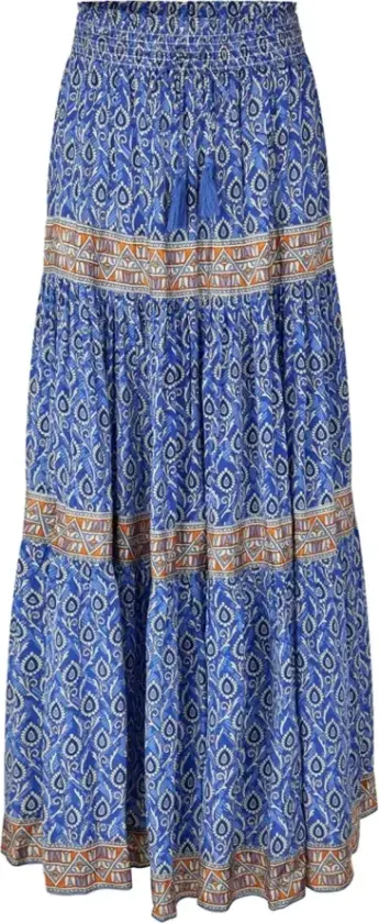 Dame, Skjørt, Blå, S