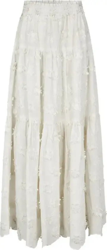 Dame, Skjørt, Beige, M