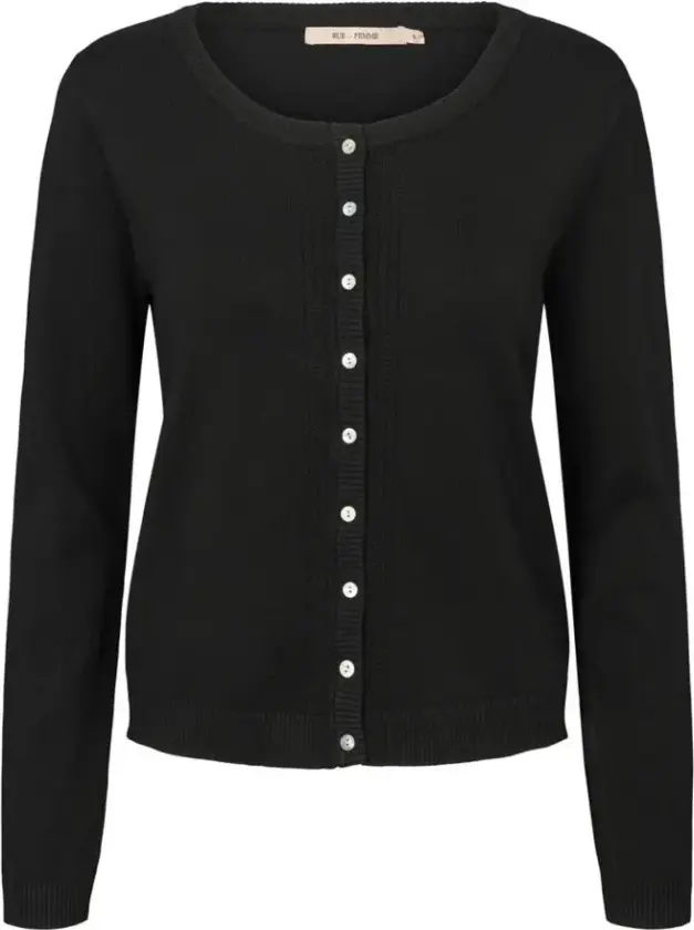 RUE de Femme, Dame, Strikkevarer, Svart, S