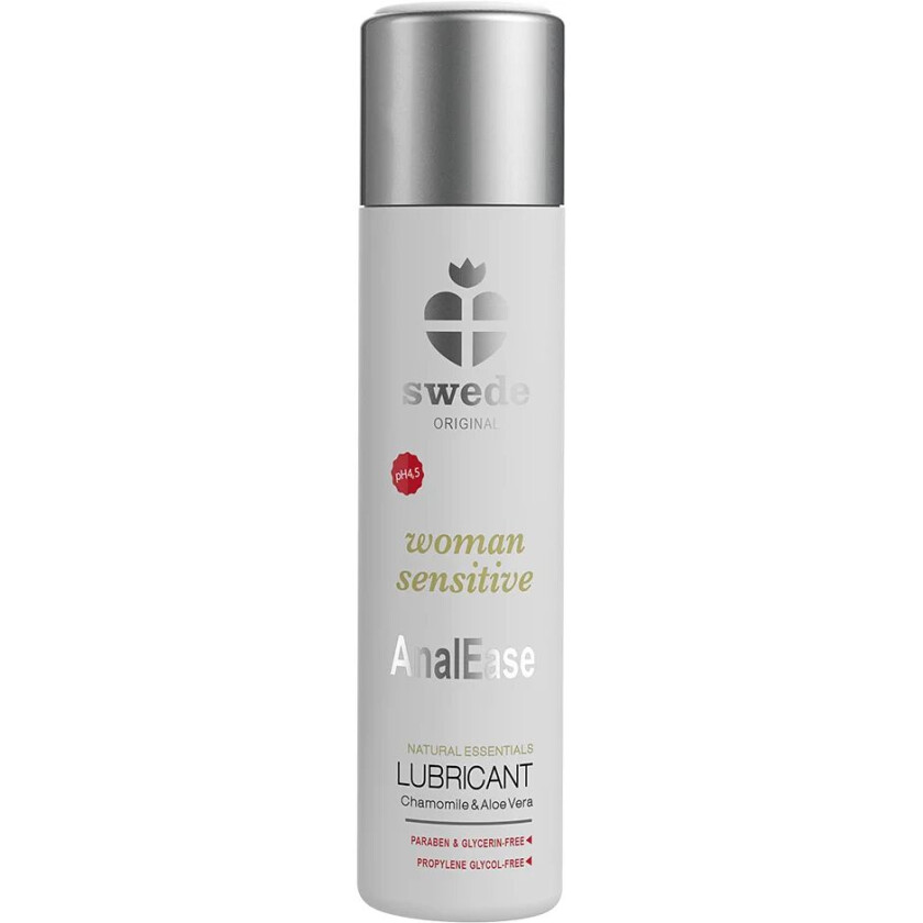 Woman Sensitive AnalEase Lubricant, 60 ml Glidemiddel