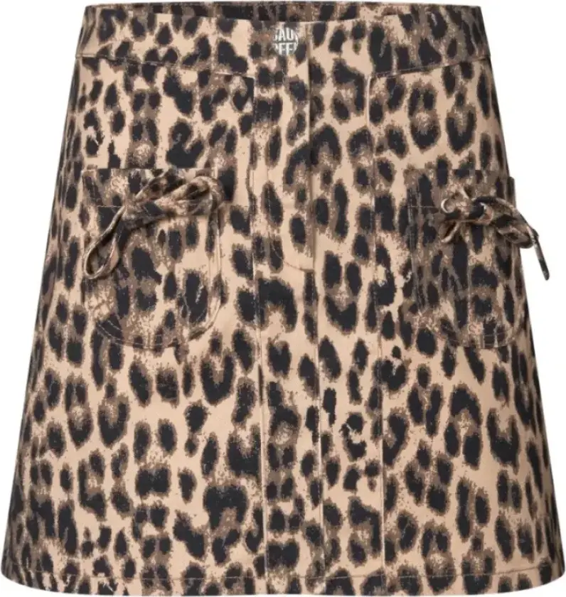 Dame, Skjørt, Brun, XS