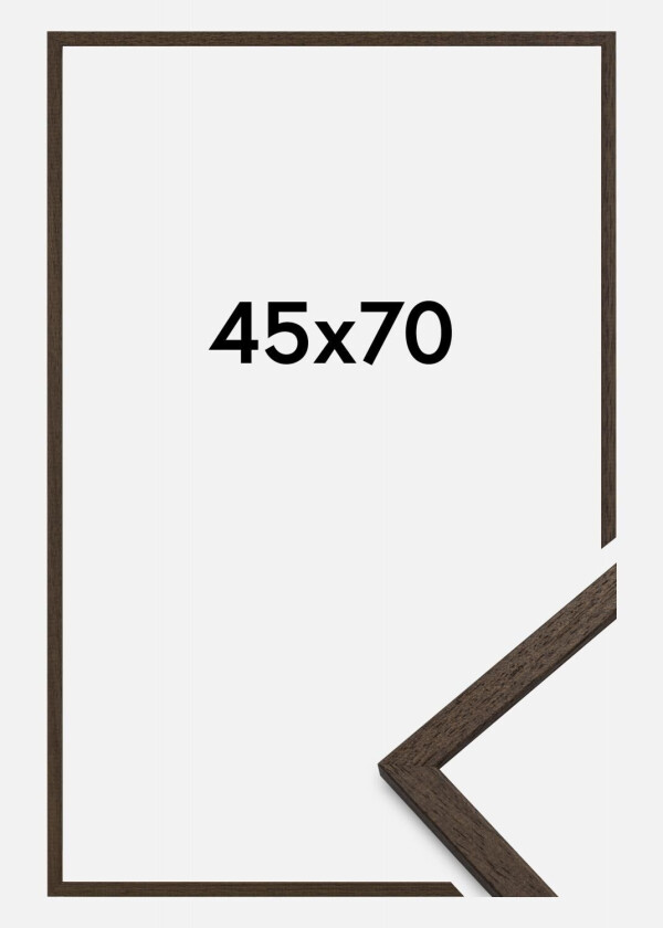 Ramme Edsbyn Akrylglass Valnøtt 45x70 Cm