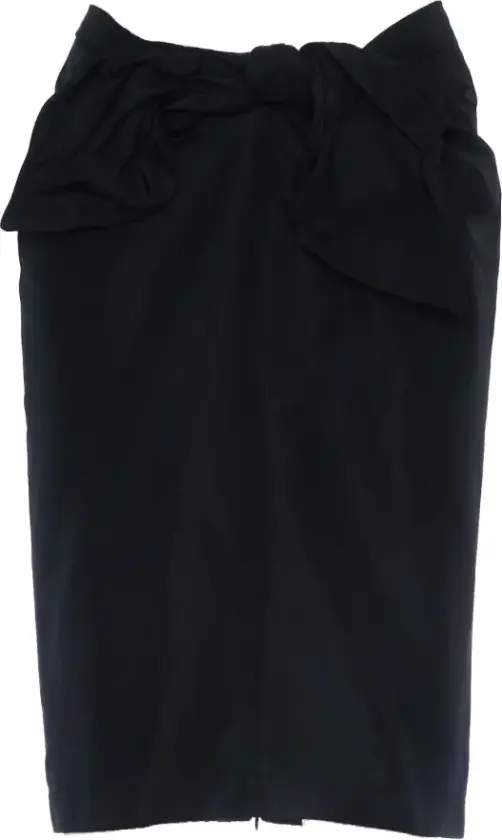Dame, Skjørt, Svart, 2XL