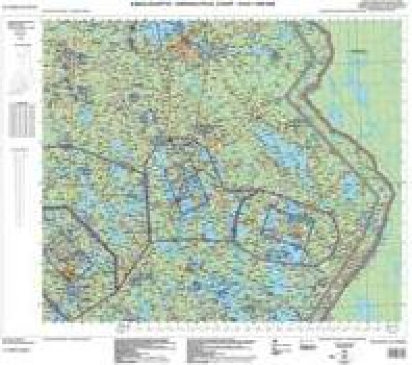 Kuopio ilmailukartta