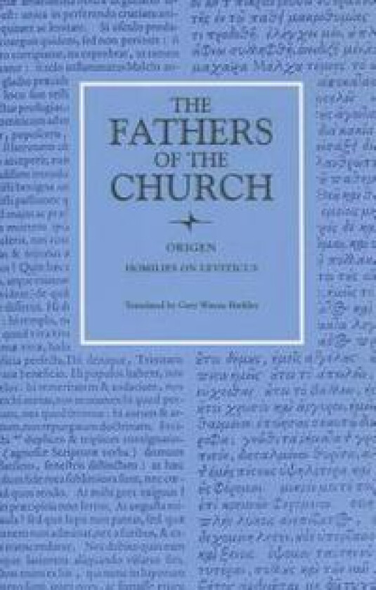 Homilies on Leviticus 1-16