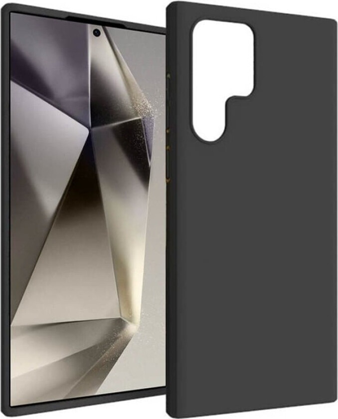 Silikondeksel Samsung Galaxy S24 Ultra - Svart