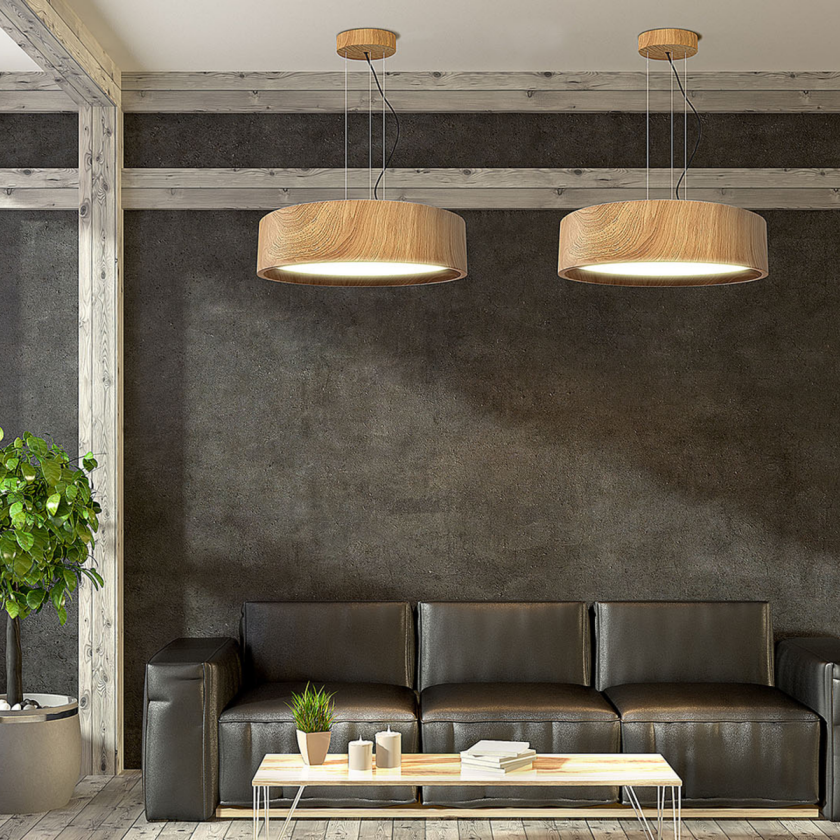 Oak 50 takpendel 18W - Tre