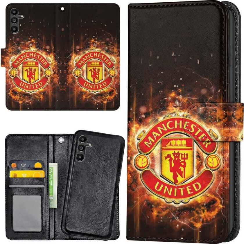 Samsung Galaxy A55 5G - Lommebok Deksel Manchester United