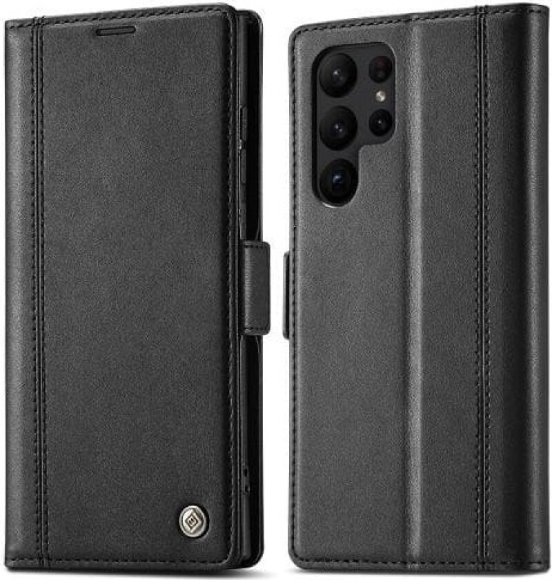 LC.IMEEKE Lommebok-deksel til Samsung Galaxy S23 Ultra - Svart
