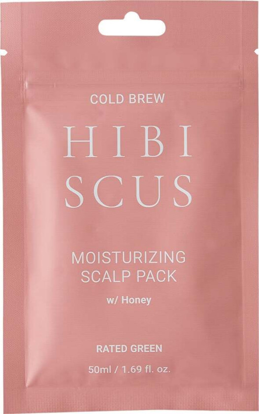 Cold Brew Hibiscus Moisturizing Scalp Pack w/ Honey, 50 ml  Spesielle behov