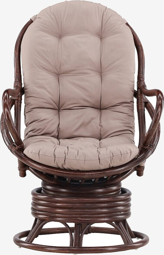 Swing Lounge Chair - Brun