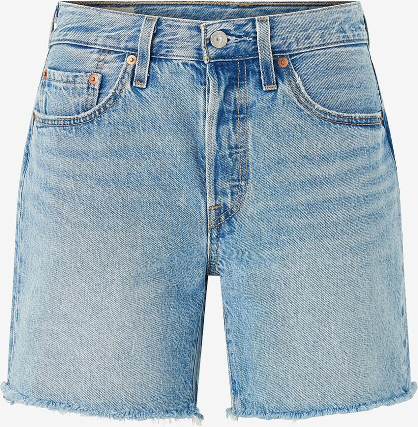 Jeans-shorts 501 Mid Thigh Short LW Fun Fla - Blå