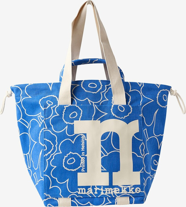 Mono City Tote Piirto Unikko - Blå