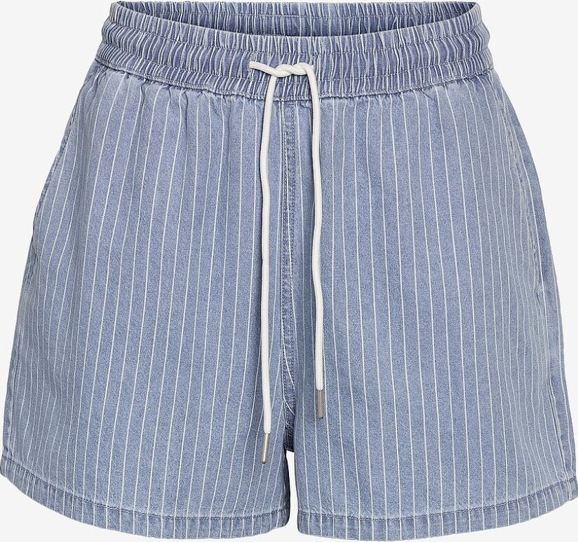 Shorts nmKatri NW Elastic Str Short BS006 - Blå