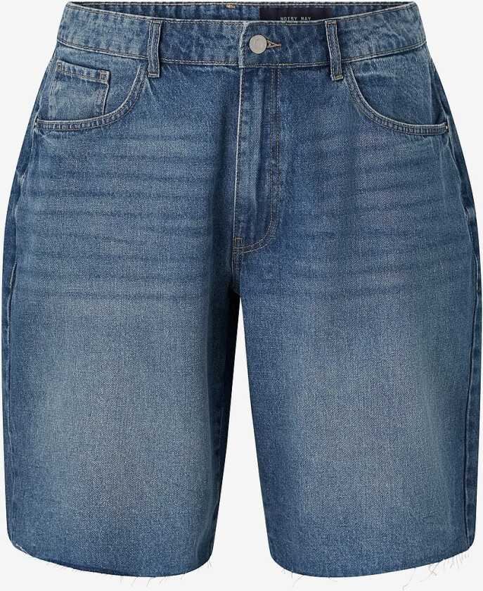 Jeans-shorts nmHolla NW Loose Short AZ426MB Curv - Blå