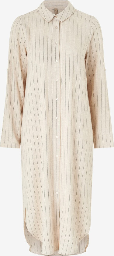 Skjortekjole Sc-Poula 4 - Beige