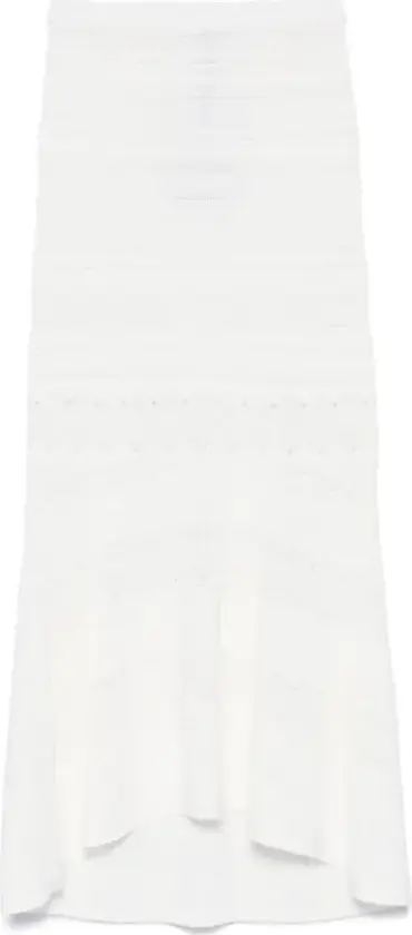 Dame, Skjørt, Hvit, S