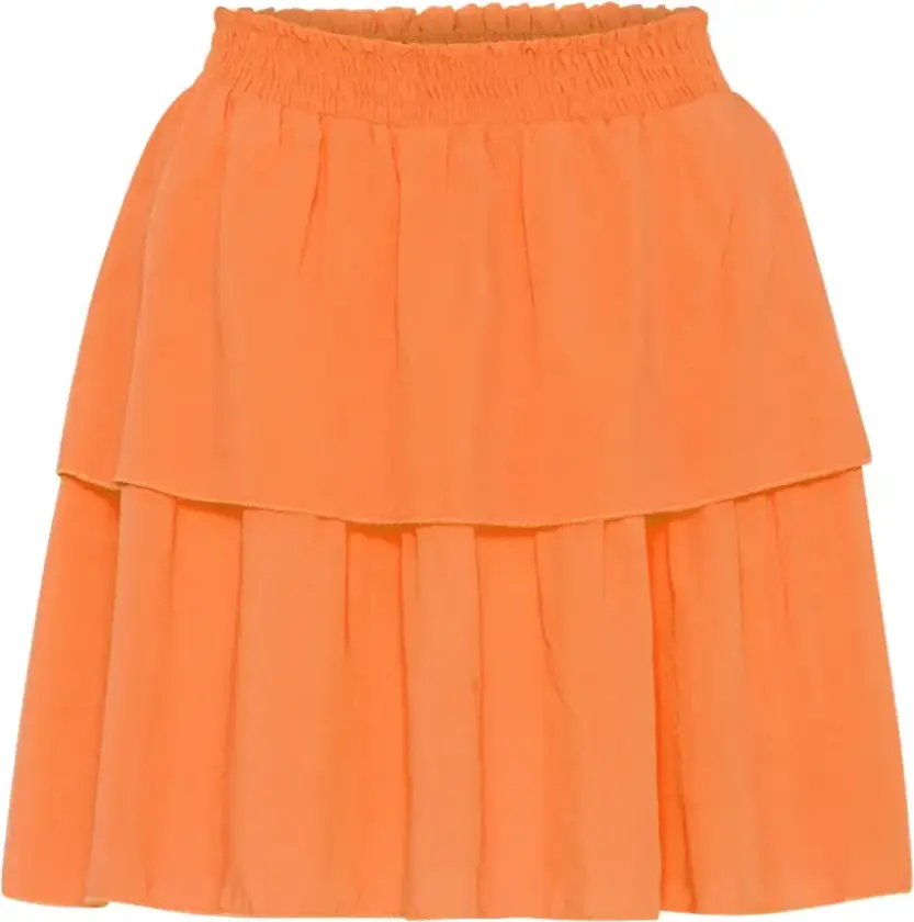 Dame, Skjørt, Oransje, S