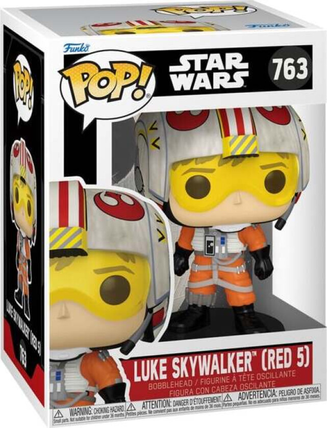Luke Skywalker (RED 5) Vinylfigur 763 - Funko Pop! - Funko Shop Europe