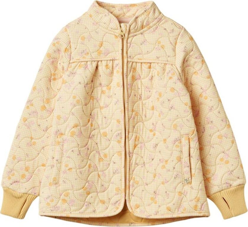 Bilde av Thilde Termojakke Yellow Cherries | Gul | 74 cm