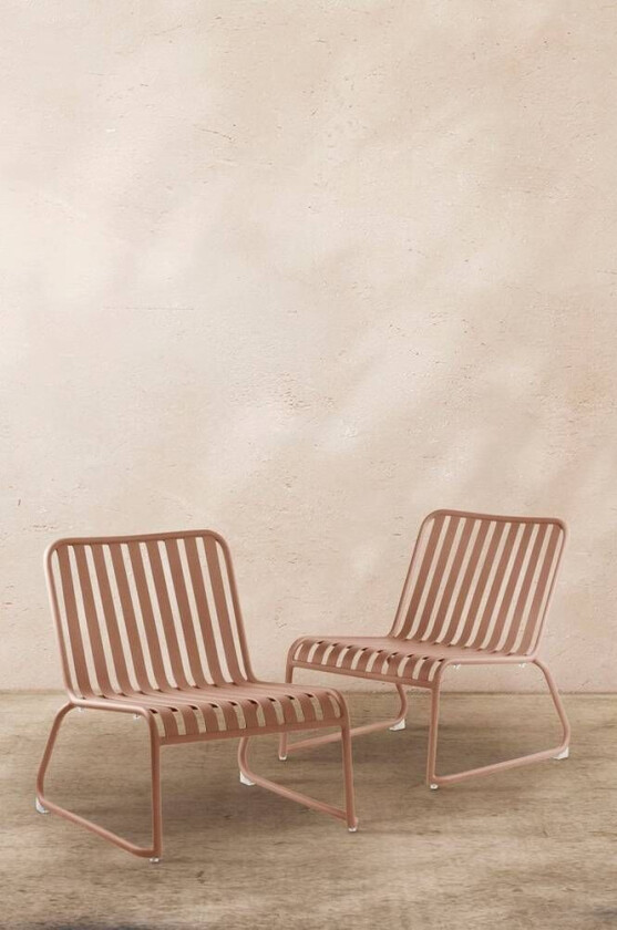 BELLEVILLE loungestol 2-pk BEIGE