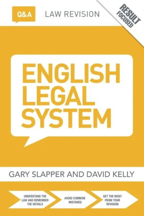 Q&A English Legal System av Gary Slapper