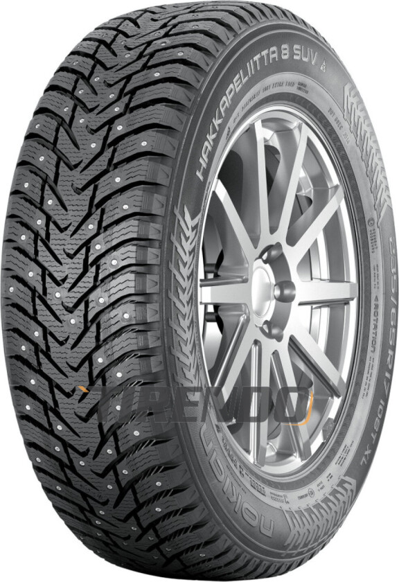 Hakkapeliitta 8 SUV ( 245/55 R19 107T XL med pigger )