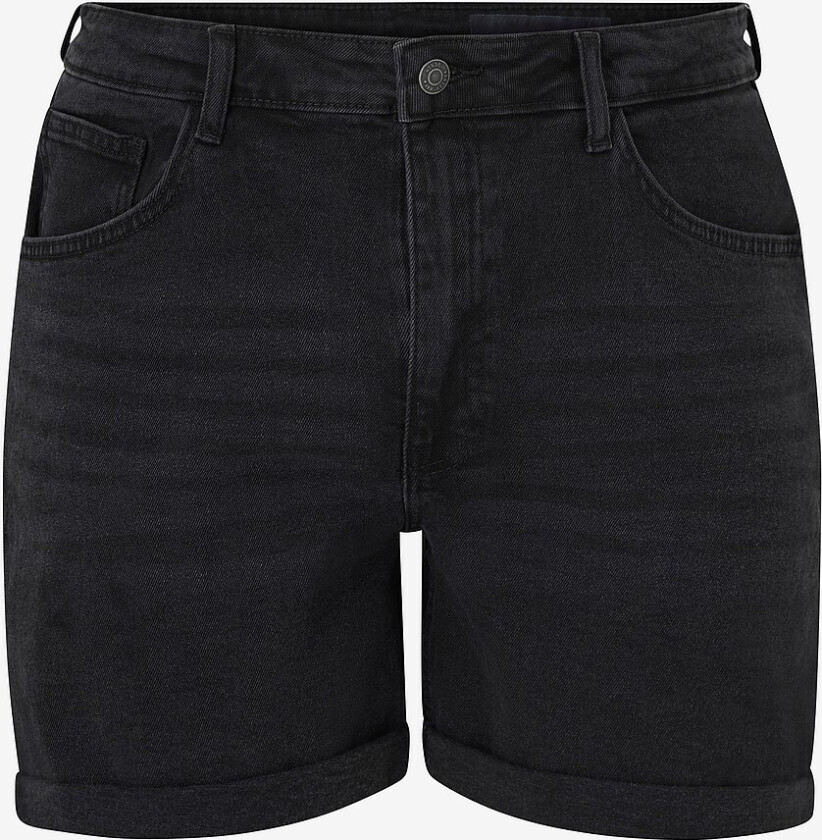 Jeans-shorts nmMoni HW Dnm Shorts AZ360BL Curve - Svart