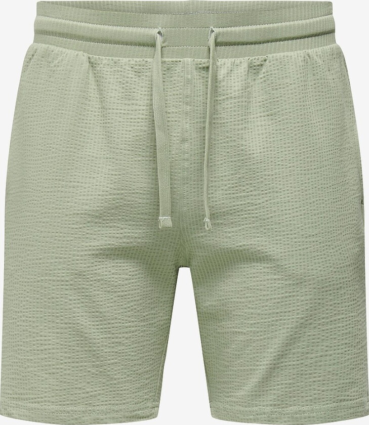 Shorts Onskian Life Reg Seersucker Shorts - Grå