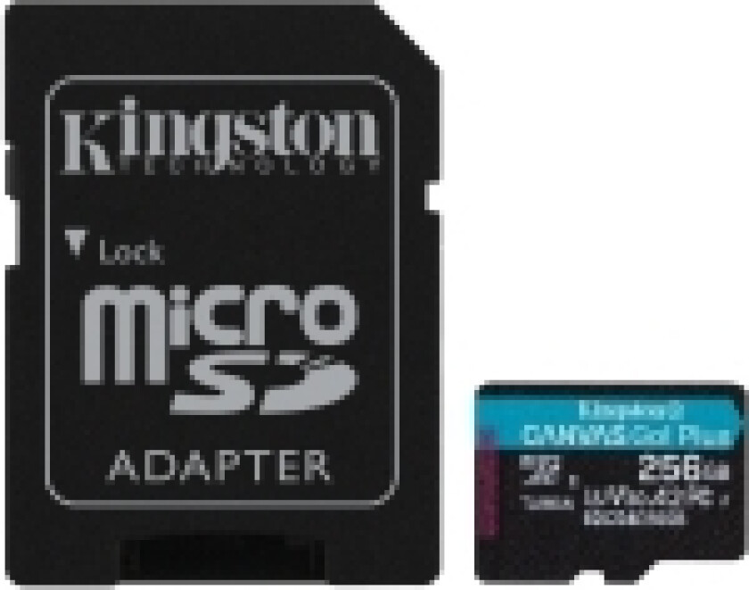Canvas Go! Plus, 256 GB, MicroSD, Klass 10, UHS-I, 200 MB/s, 160 MB/s