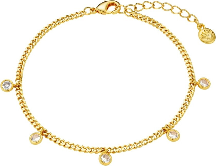 Multi Crystal Drop Bracelet