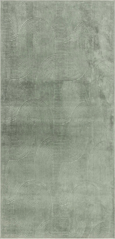 Bilde av Momita Friezeteppe 80x150 cm Avlangt - Grønn
