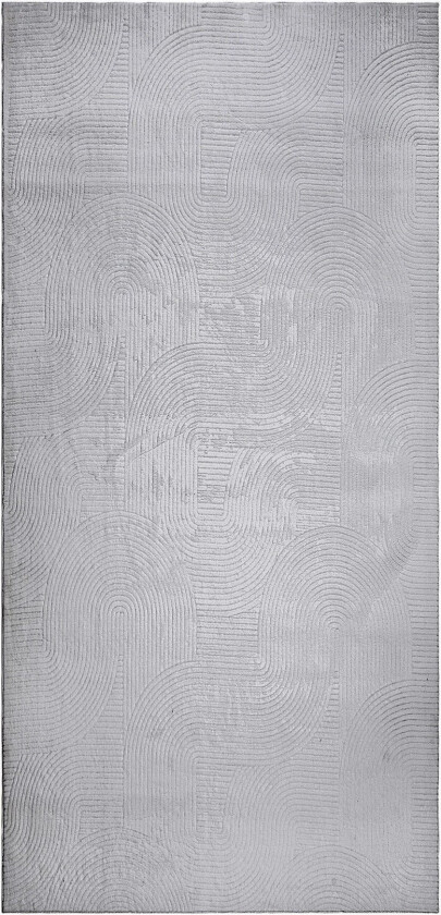 Bilde av Momita Friezeteppe 80x150 cm Avlangt - Grå