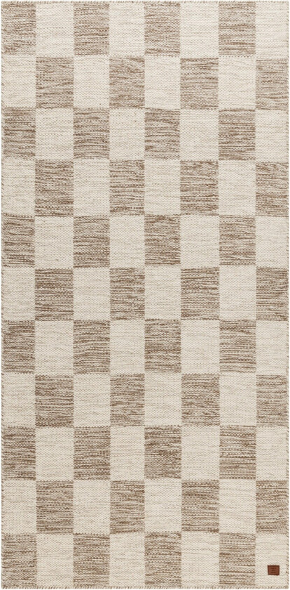 Moharan Ullteppe 75x200 cm Avlangt - Mørk beige
