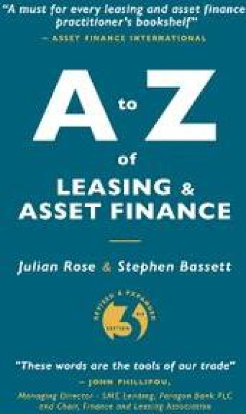 A to Z of Leasing and Asset Finance 3rd edition