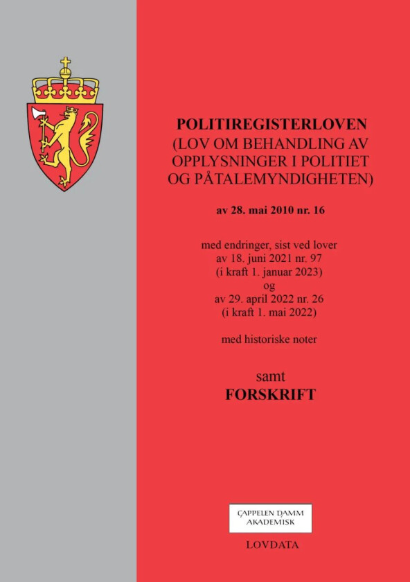 Politiregisterloven