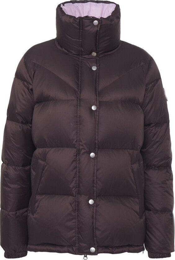 Women's Huså Puffer Jacket L, Fudge Rubin