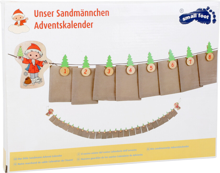 Design Julekalender Sandman