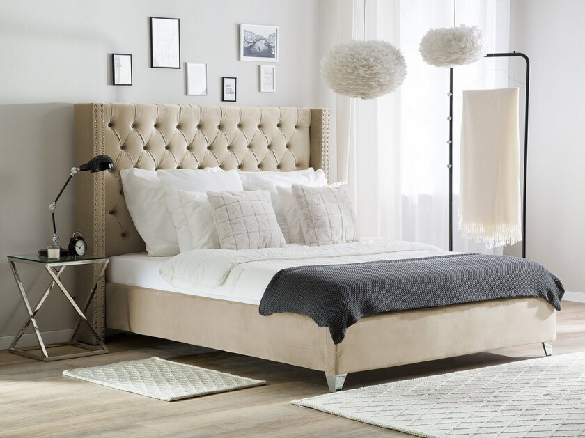 Lubbon Dobbeltseng 160 \| 200 cm - Beige