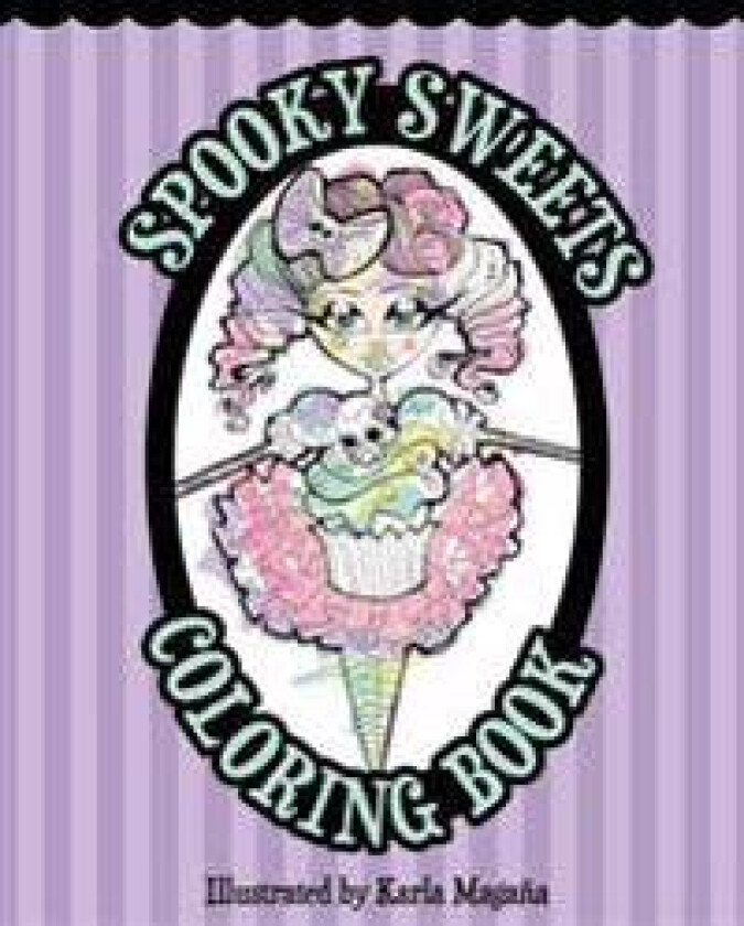 Spooky Sweets Coloring Book