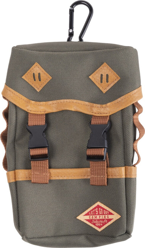 Oppbevaringspose Mini Backpack Pouch Khaki