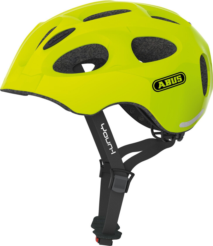 Abus Youn-I Junior Hjelm Neon Gul