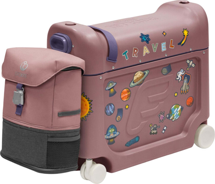 JetKids Reiseseng og Ryggsekk, Hazy Lilac - Kofferter - 100% Polyester