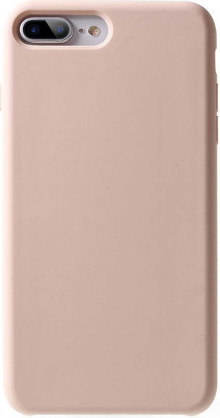 iPhone 8 Plus / 7 Plus Fôret Silikon Deksel - Rosa